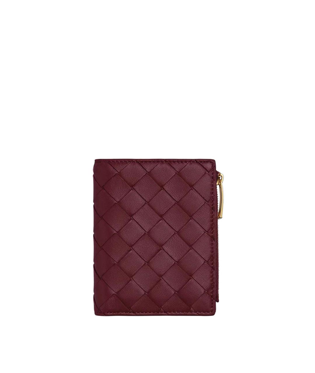 BOTTEGA VENETA Красный кожаный кошелек, фото 1