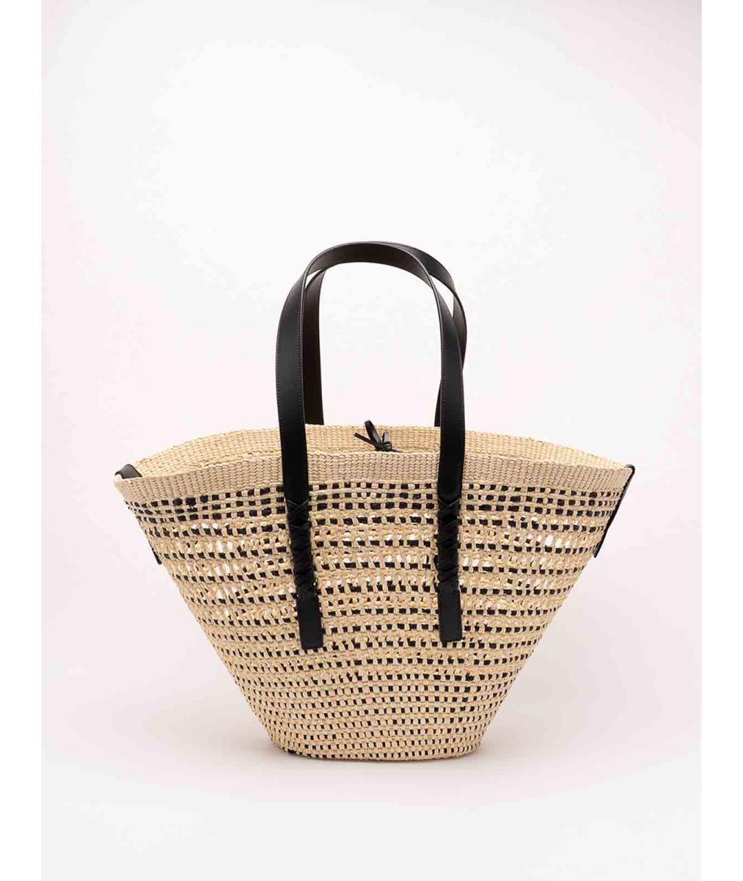 LOEWE Бежевая сумка тоут, фото 2