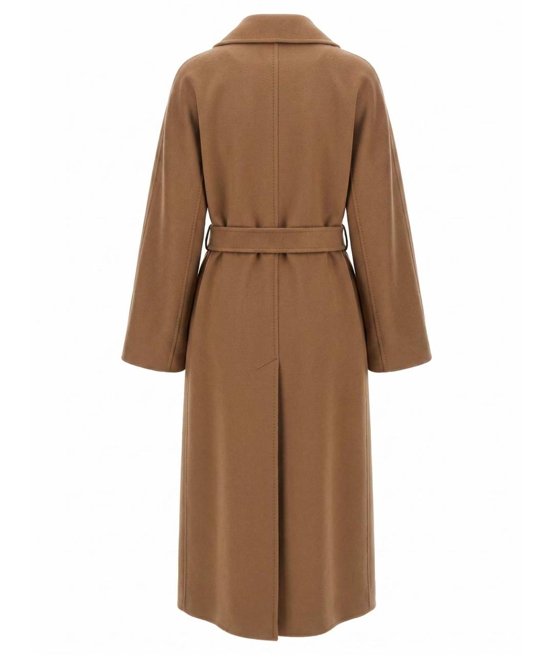 MAX MARA Бежевое шерстяное пальто, фото 2