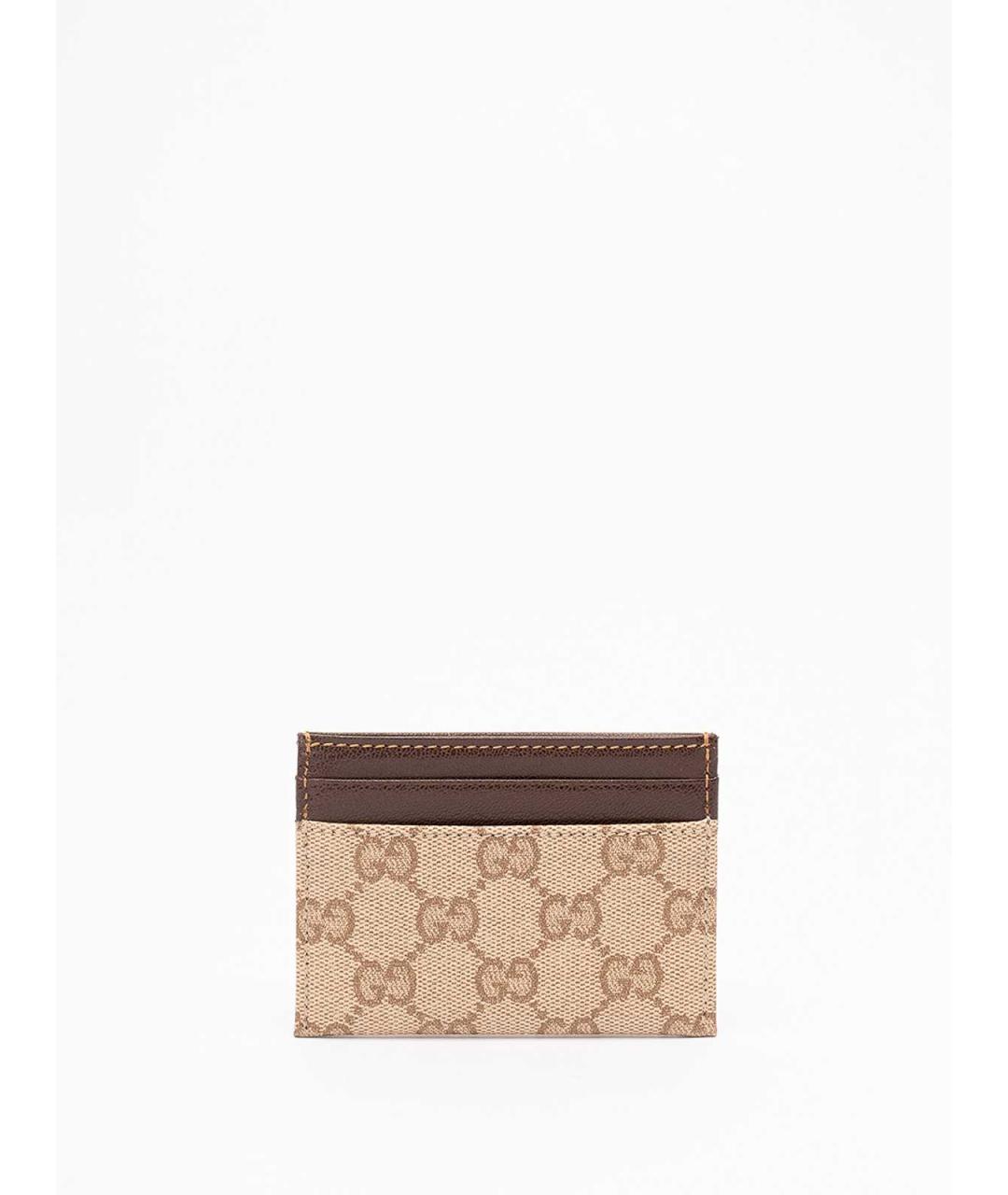 GUCCI Коричневый кардхолдер, фото 2