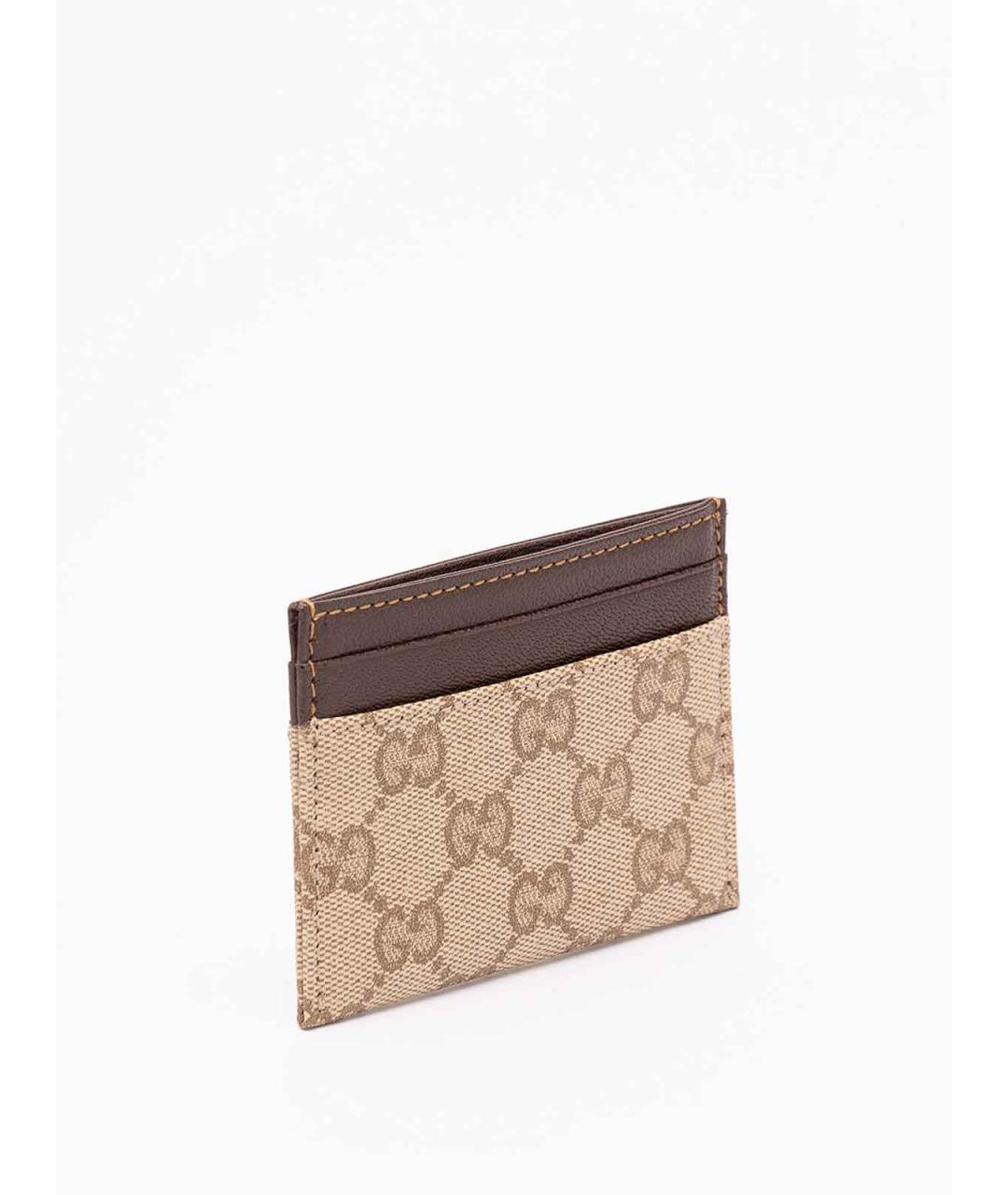 GUCCI Коричневый кардхолдер, фото 3