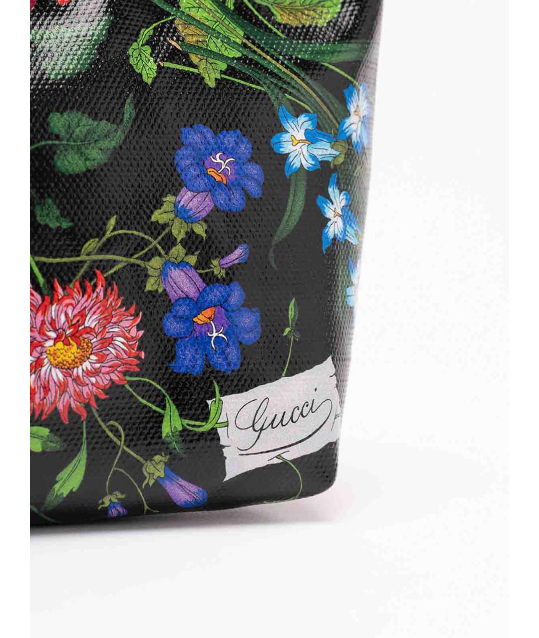 GUCCI Черная хлопковая сумка через плечо, фото 4