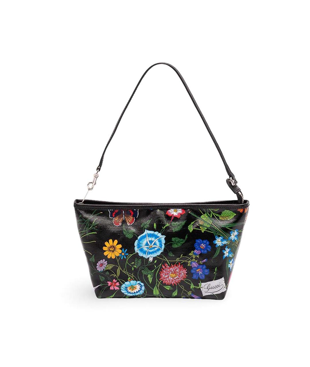 GUCCI Черная хлопковая сумка через плечо, фото 1