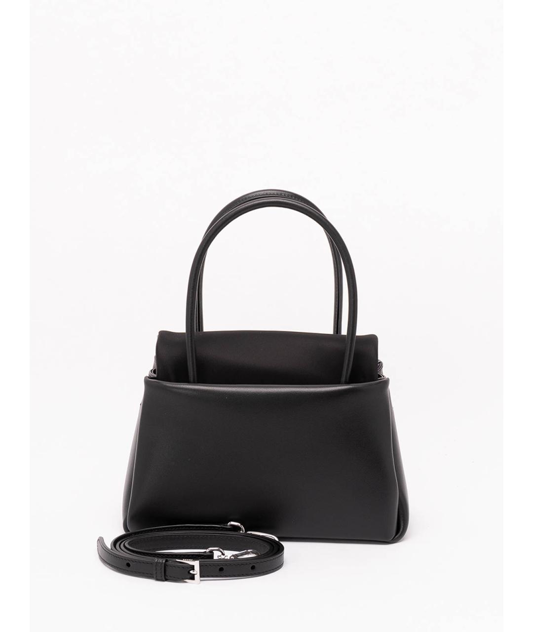 PRADA Черная кожаная сумка тоут, фото 2