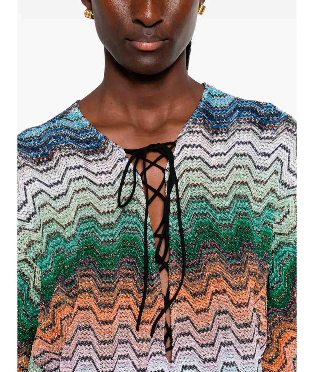 MISSONI Мульти вискозная туника, фото 3