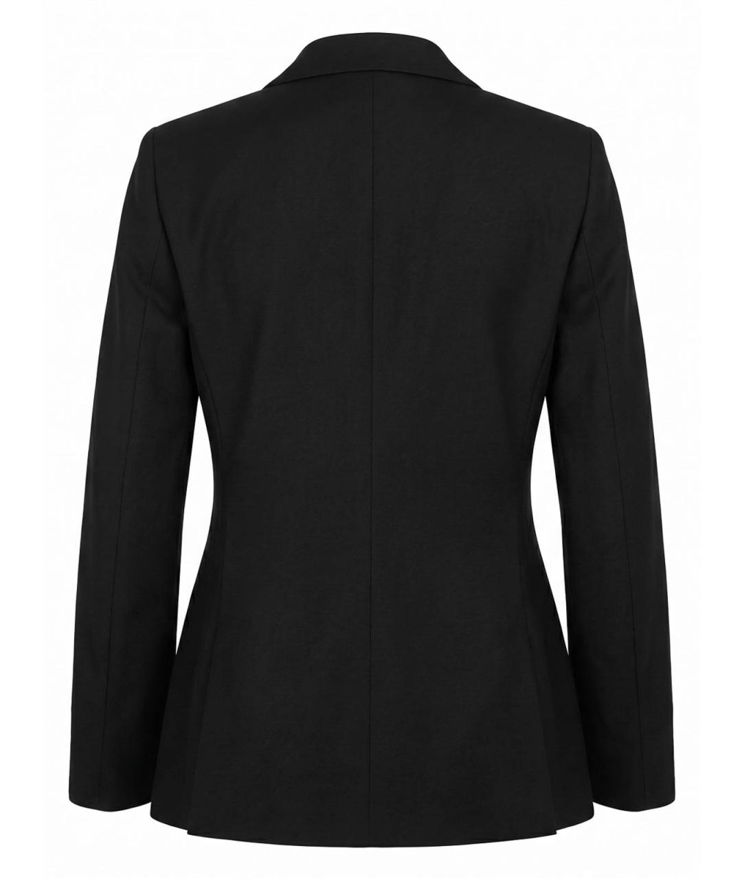JIL SANDER Черный шерстяной жакет/пиджак, фото 2