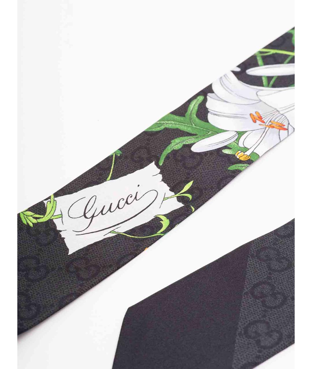 GUCCI Мульти шелковый шарф, фото 2