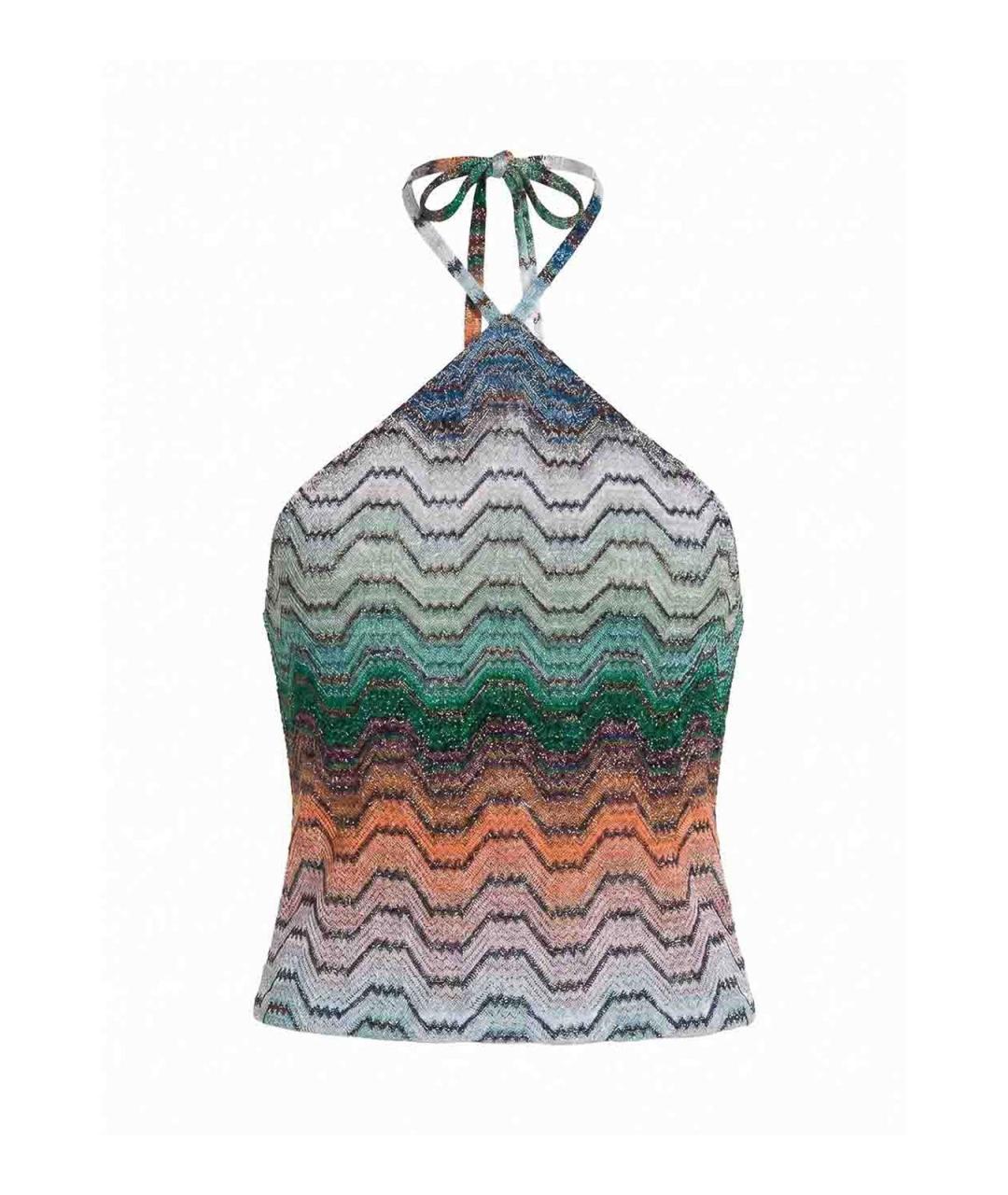 MISSONI Мульти вискозная майка, фото 1
