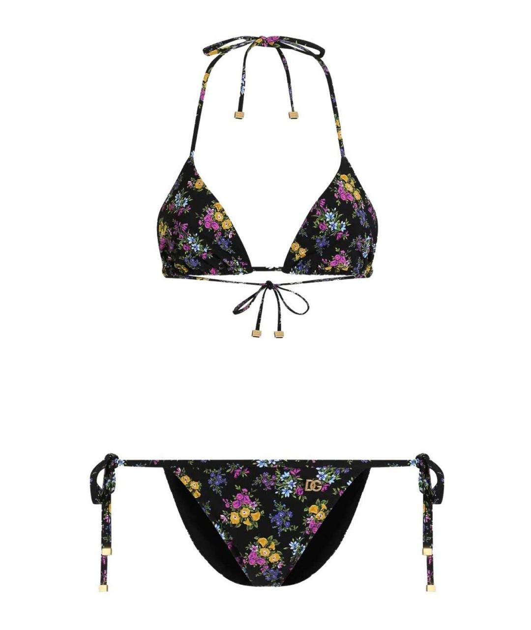 DOLCE&GABBANA Мульти полиамидовый купальник, фото 1