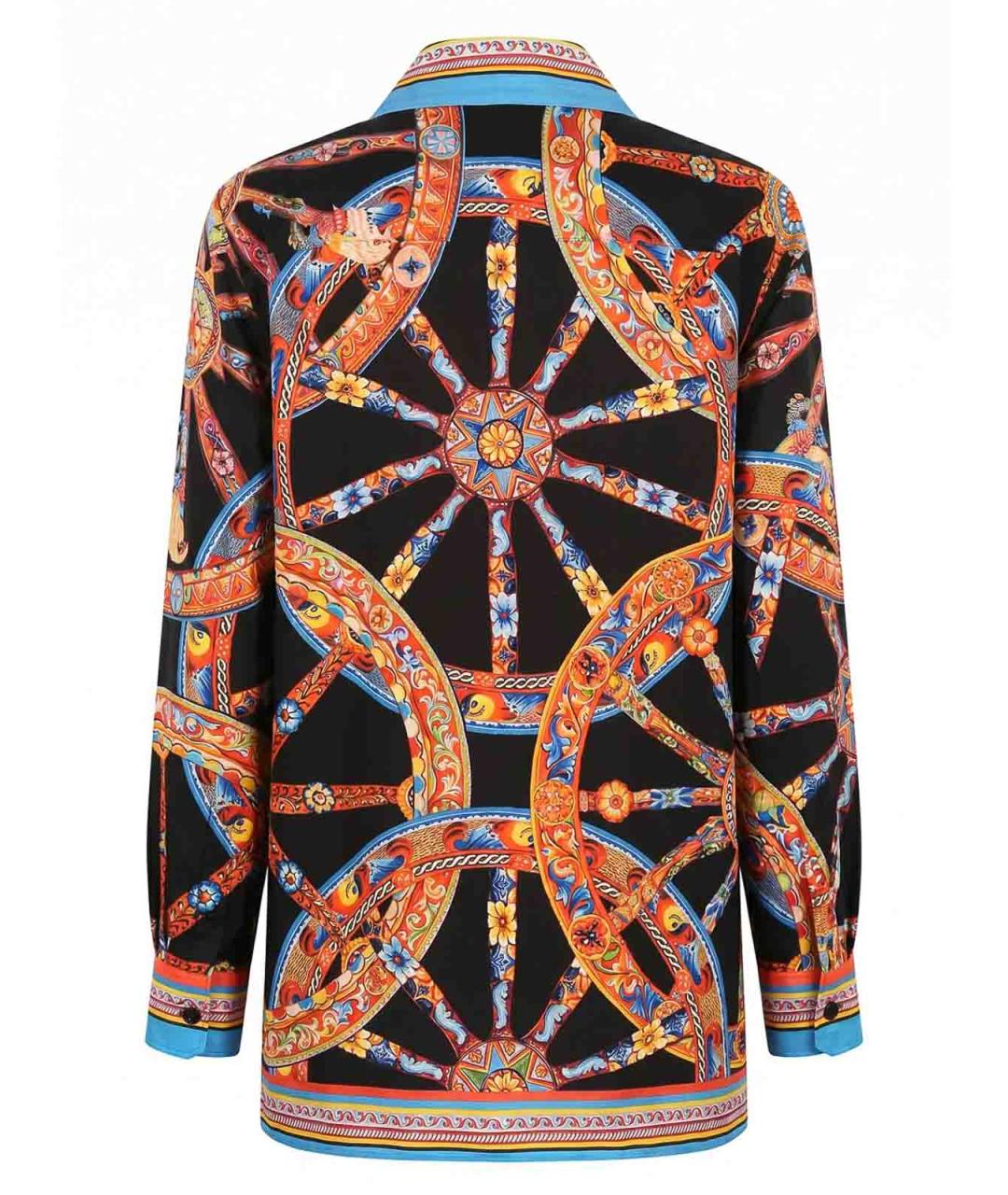 DOLCE&GABBANA Мульти хлопковая рубашка, фото 2