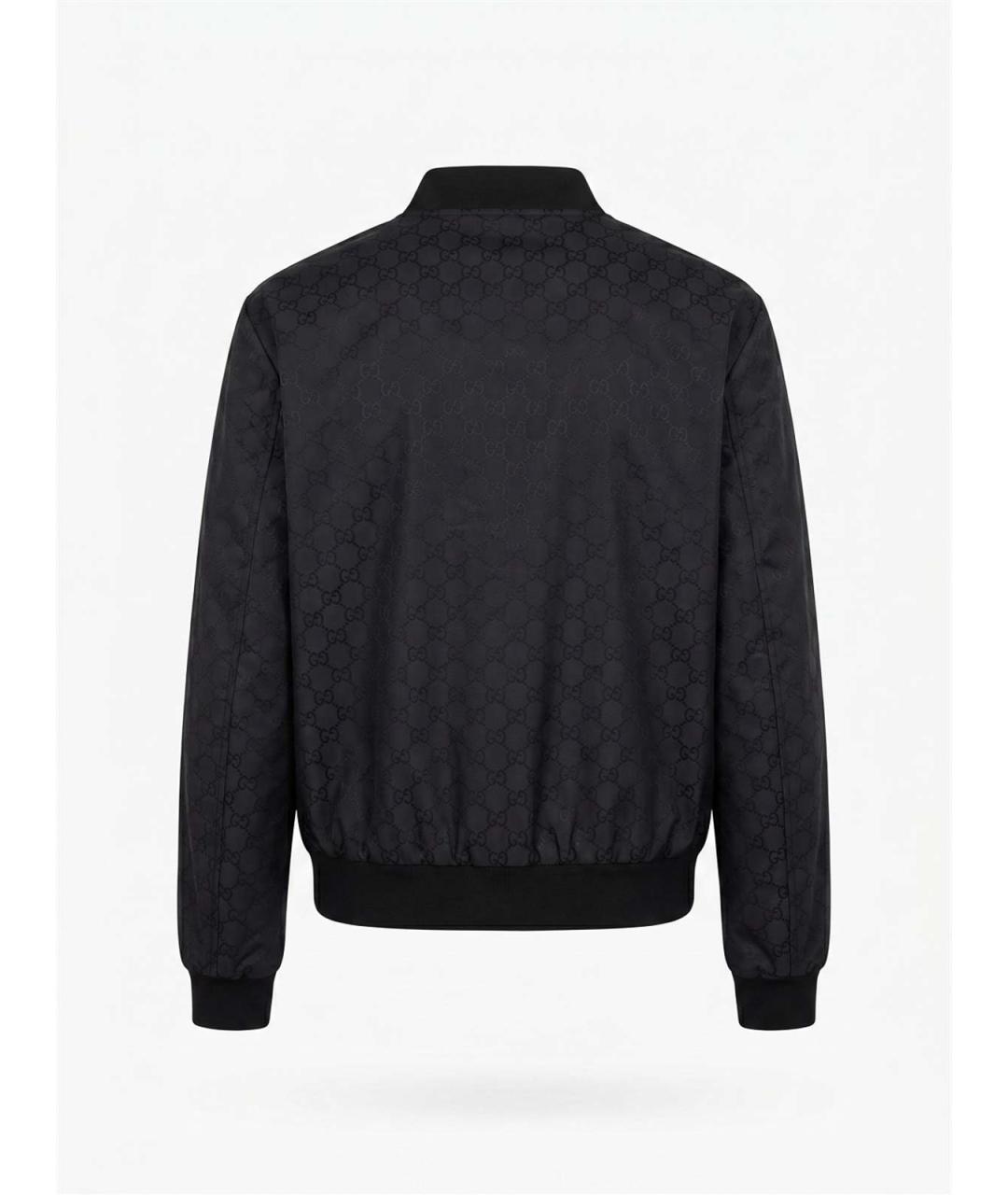 GUCCI Черная полиамидовая куртка, фото 2