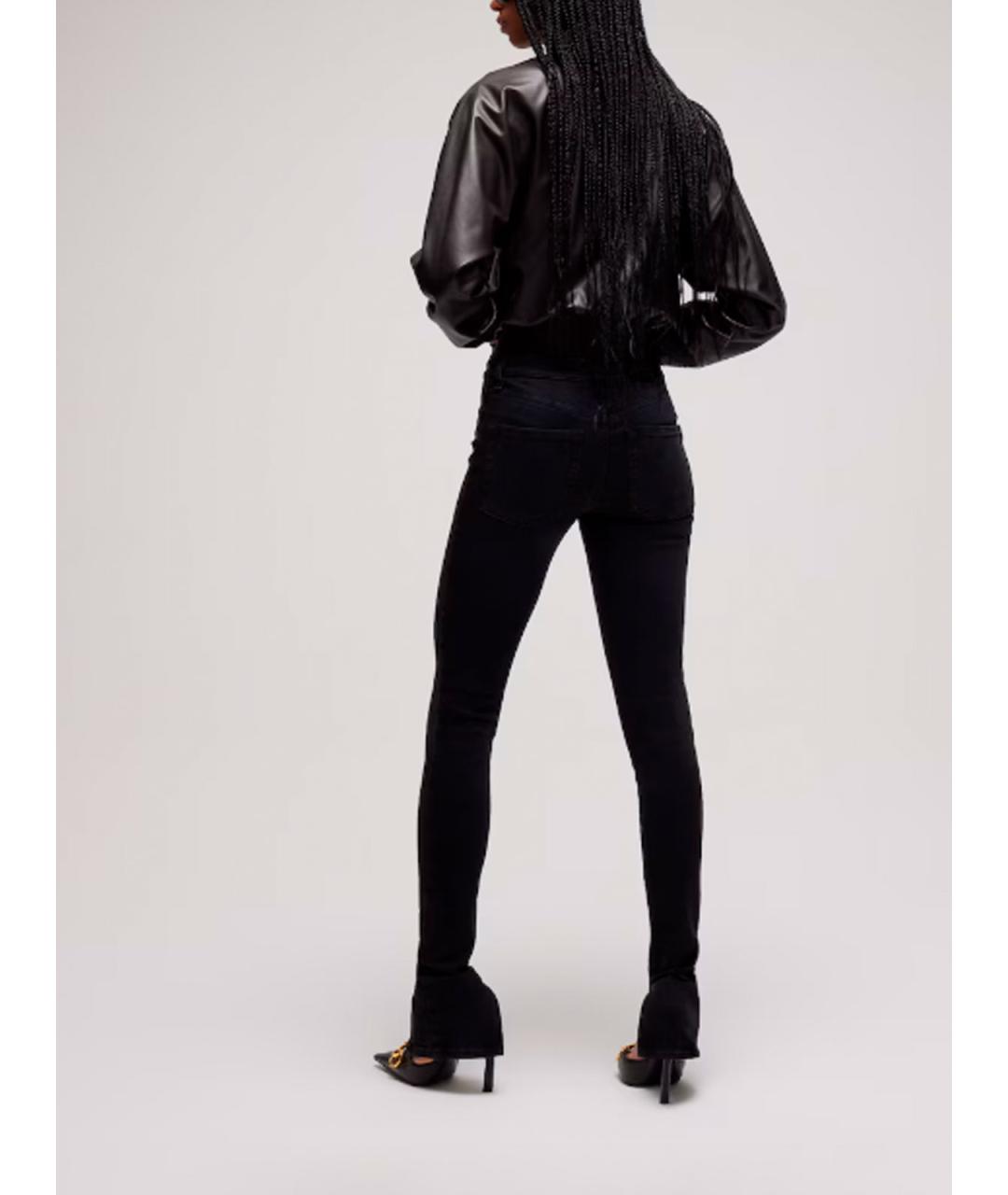 GUCCI Черные хлопковые джинсы слим, фото 3