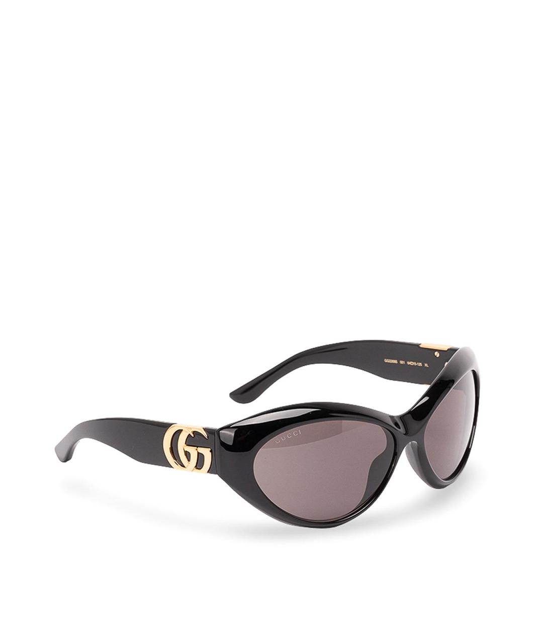 GUCCI Черные солнцезащитные очки, фото 1
