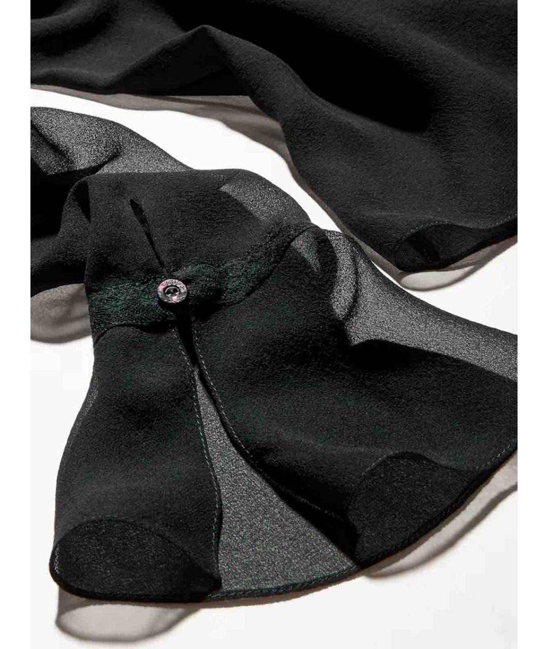 GUCCI Черная шелковая рубашка, фото 2