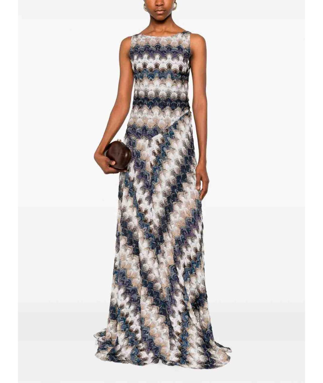 MISSONI Мульти вискозное повседневное платье, фото 2