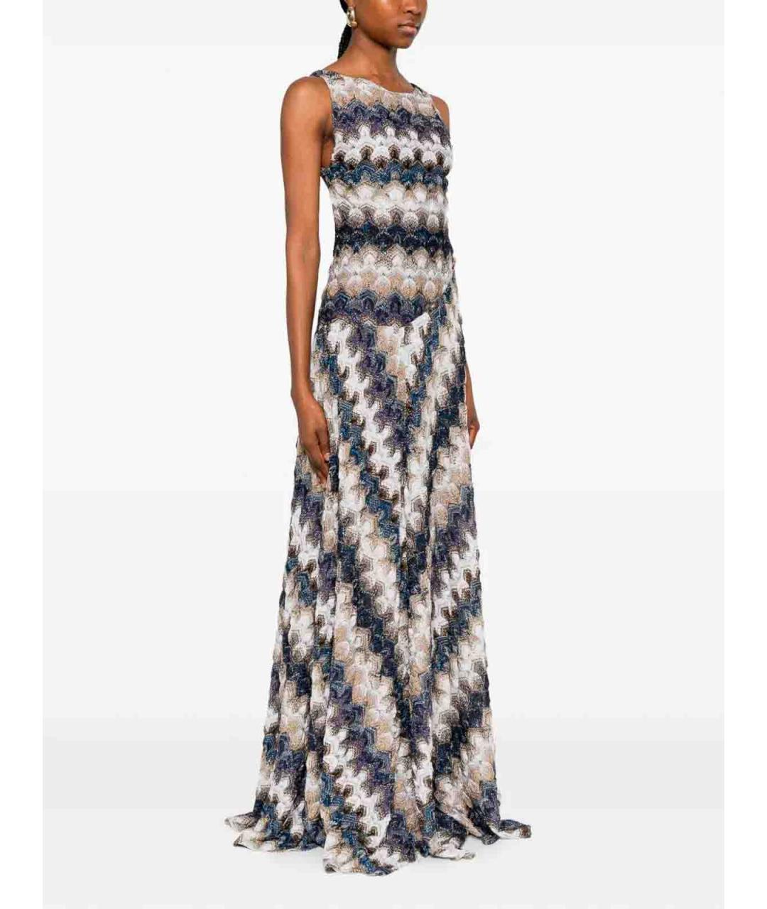 MISSONI Мульти вискозное повседневное платье, фото 3