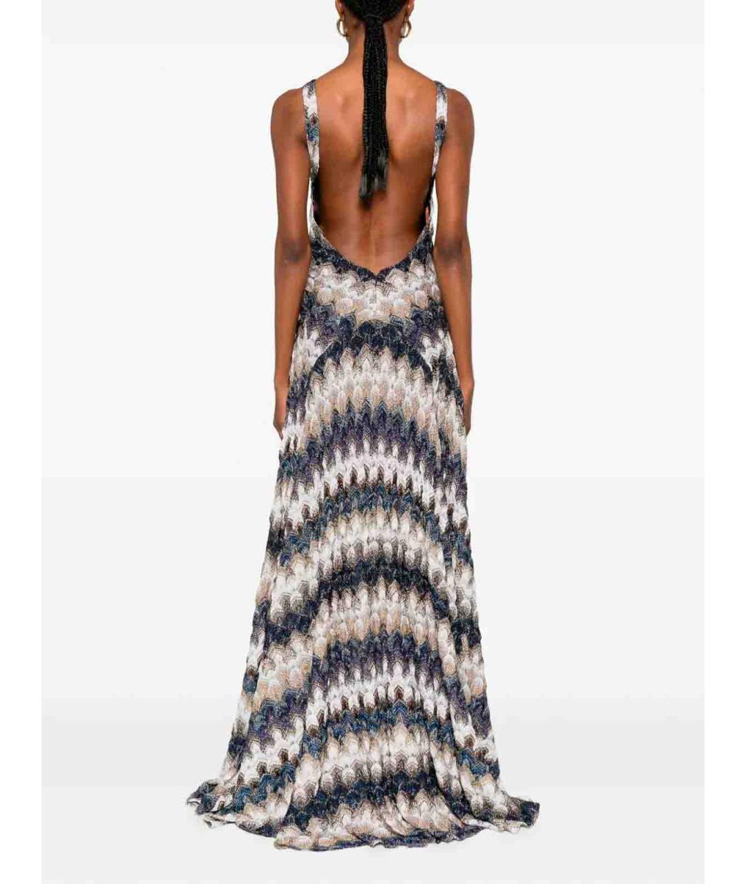 MISSONI Мульти вискозное повседневное платье, фото 5