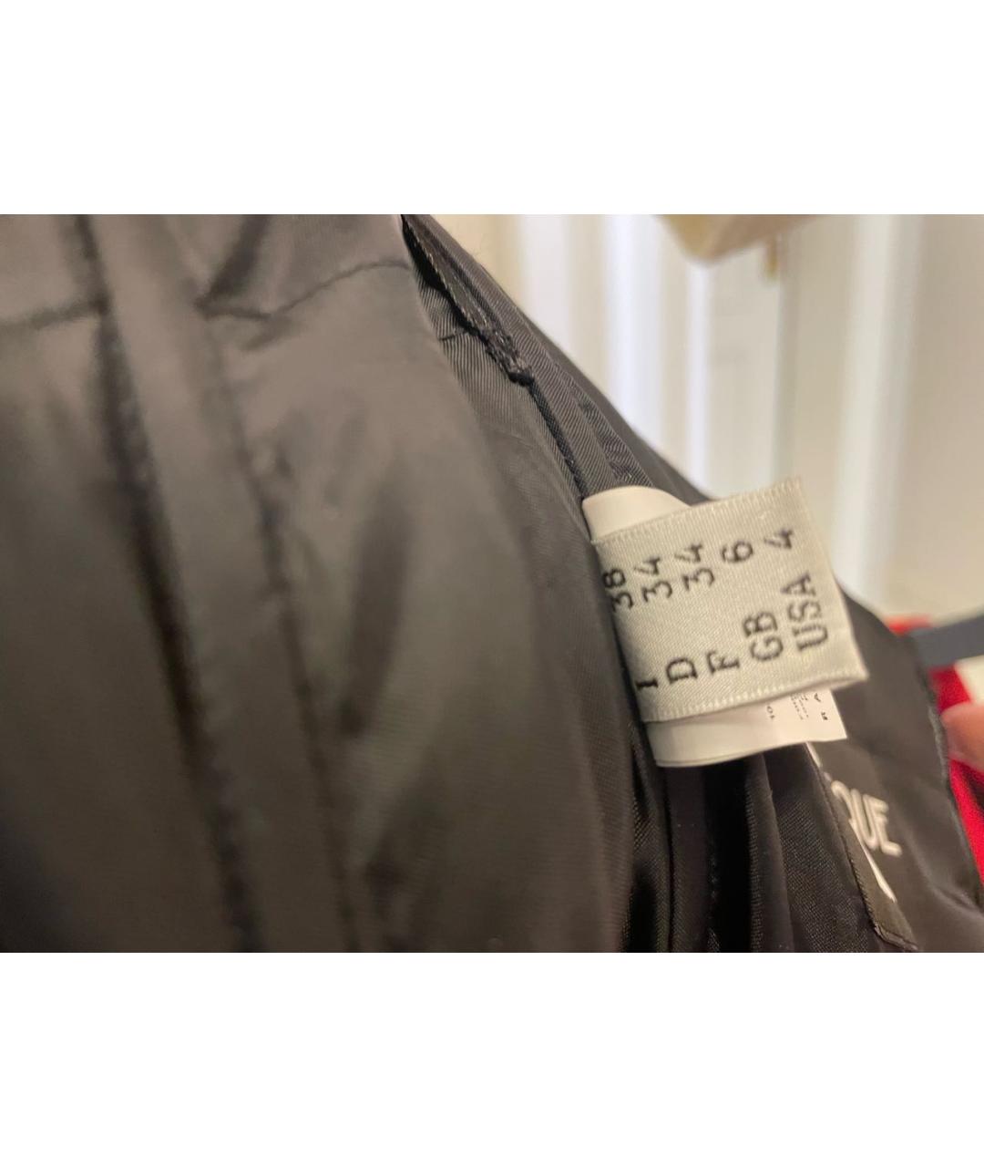 BOUTIQUE MOSCHINO Белое хлопковое коктейльное платье, фото 5