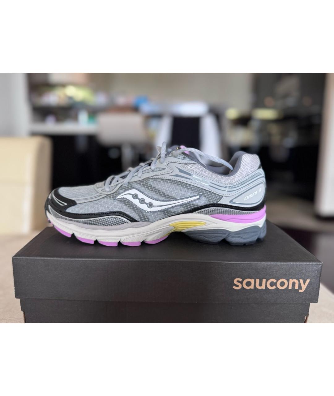 SAUCONY Мульти текстильные низкие кроссовки / кеды, фото 2