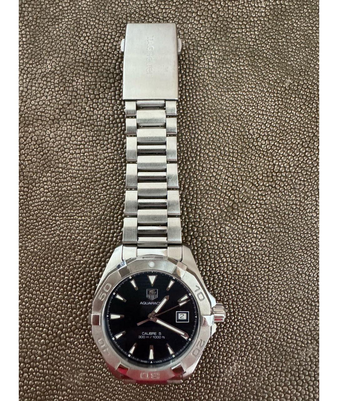 TAG HEUER Синие стальные часы, фото 5