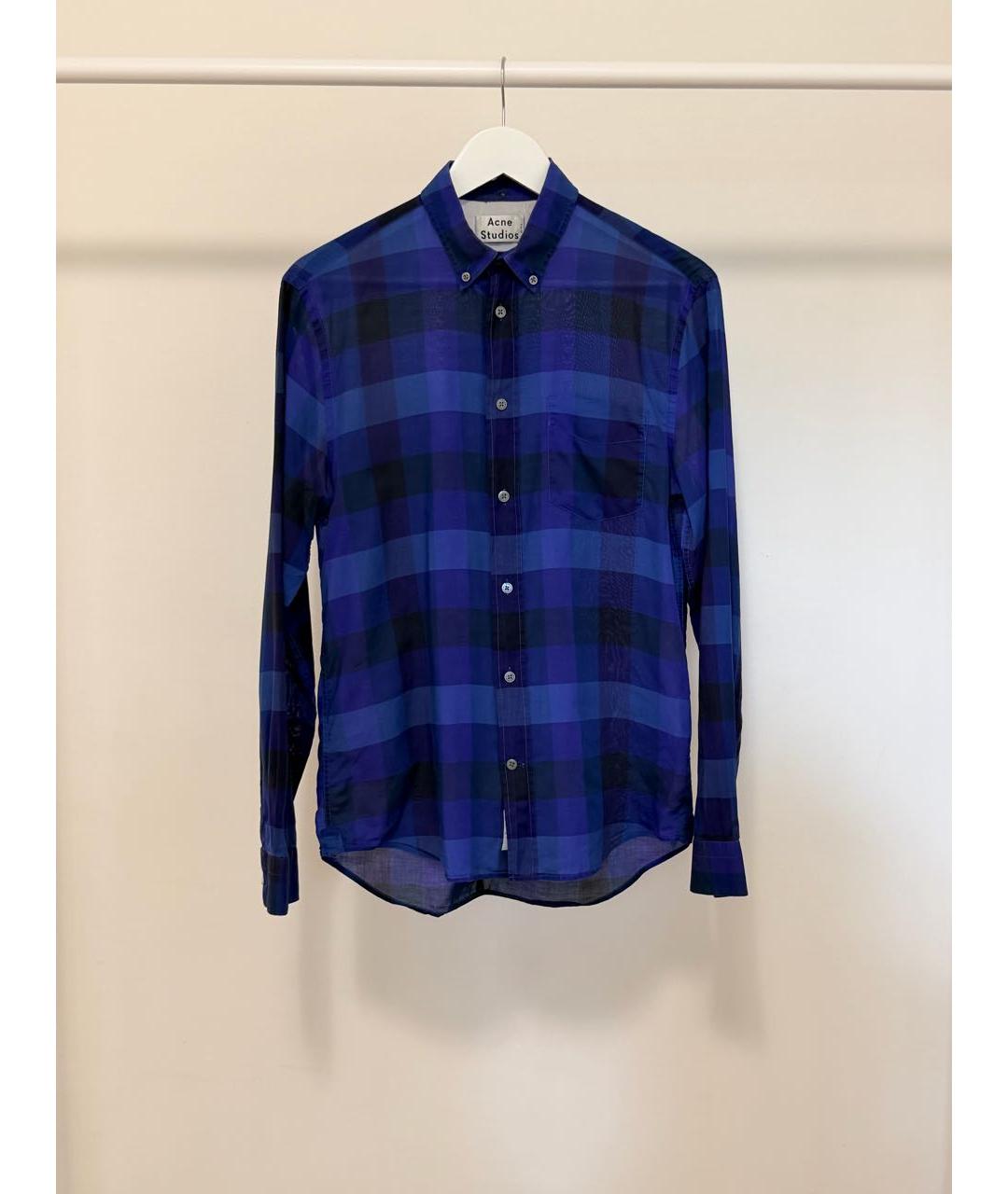ACNE STUDIOS Мульти хлопковая кэжуал рубашка, фото 7