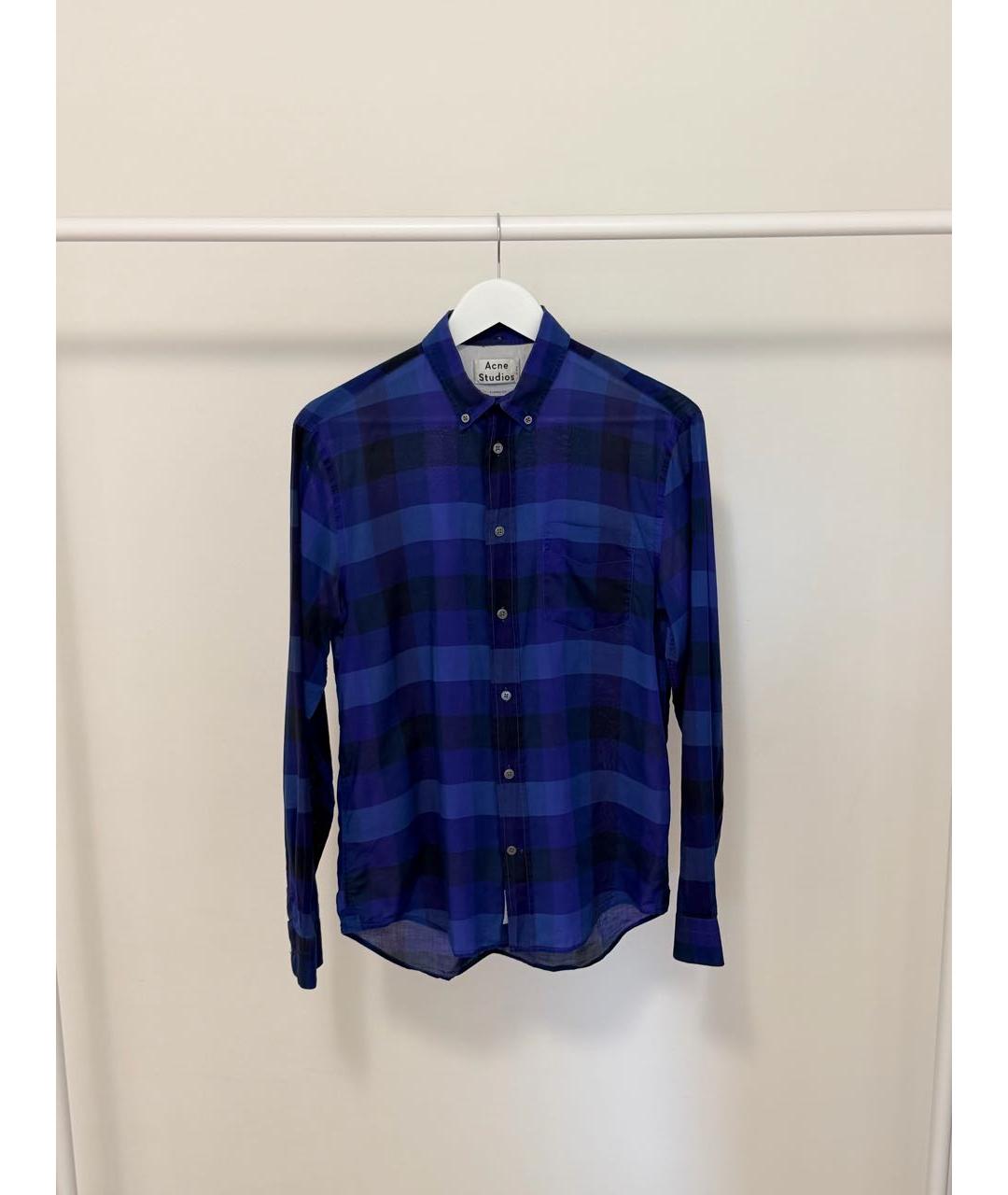 ACNE STUDIOS Мульти хлопковая кэжуал рубашка, фото 6