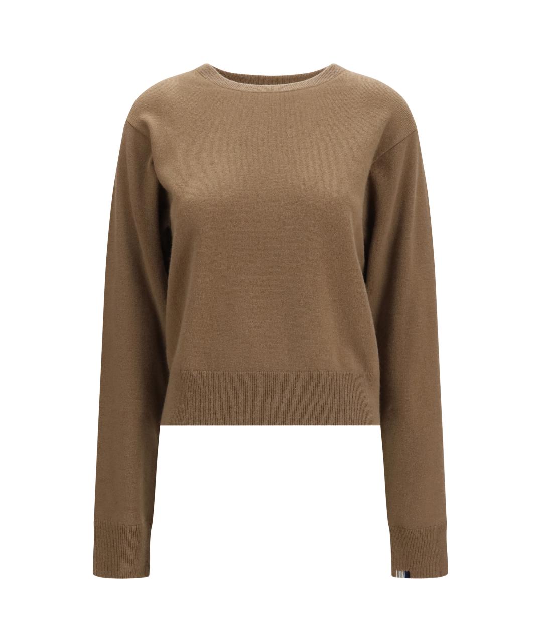 EXTREME CASHMERE Бежевый кашемировый джемпер / свитер, фото 1