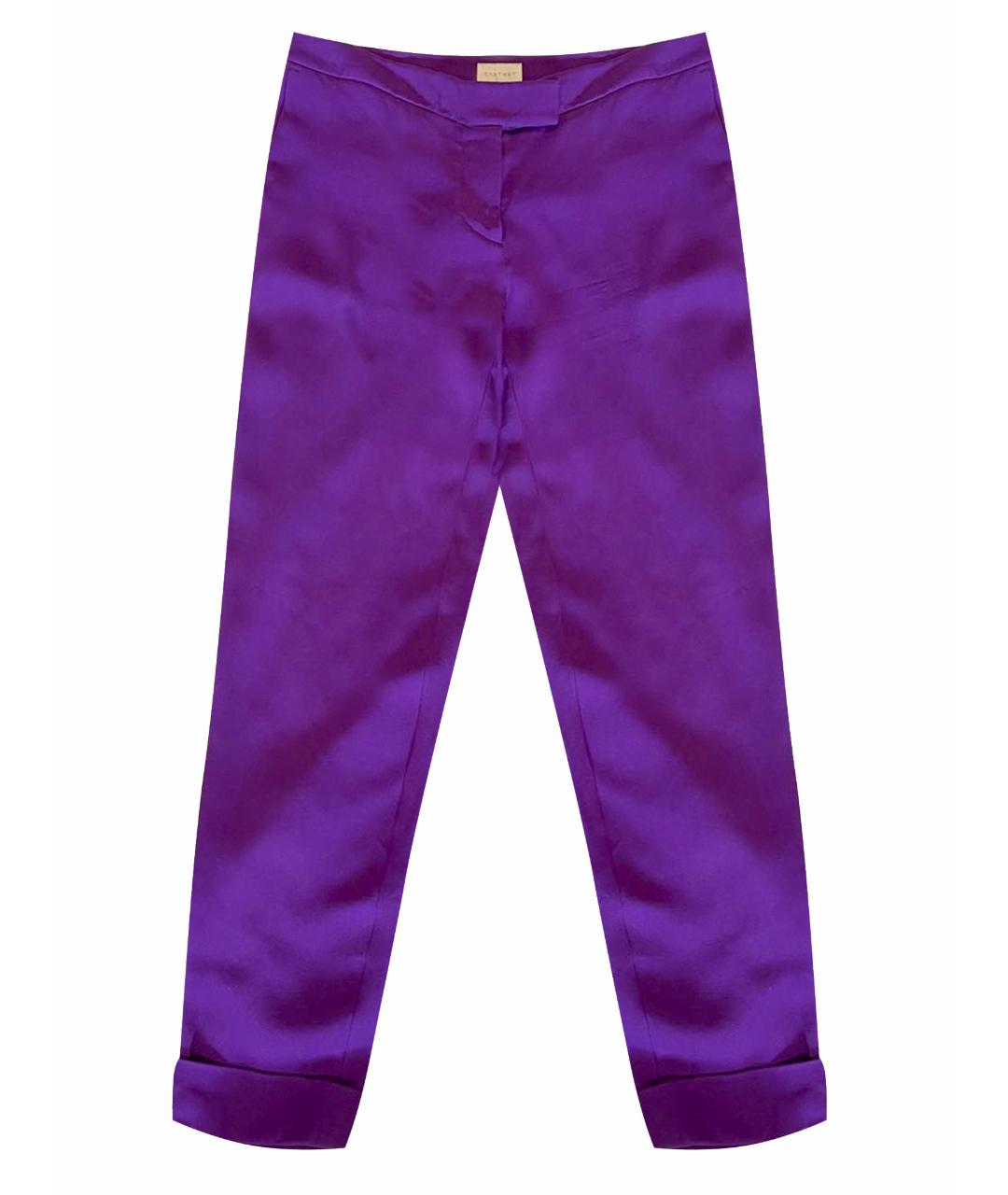 STELLA MCCARTNEY Фиолетовые брюки узкие, фото 1