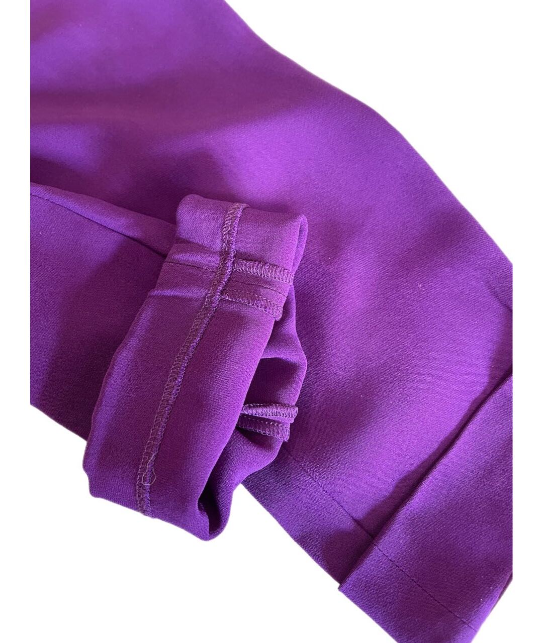 STELLA MCCARTNEY Фиолетовые брюки узкие, фото 8