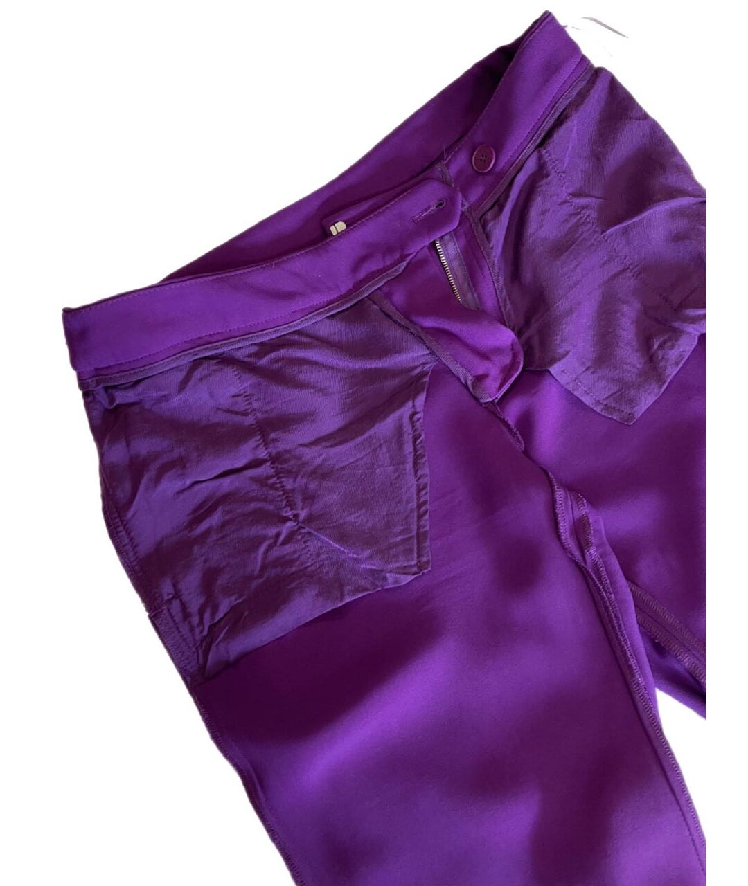 STELLA MCCARTNEY Фиолетовые брюки узкие, фото 9