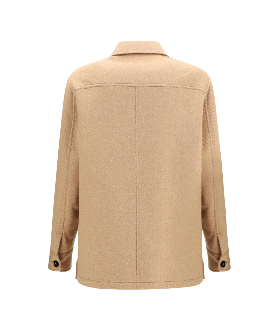 BRIONI Бежевая кашемировая куртка, фото 2