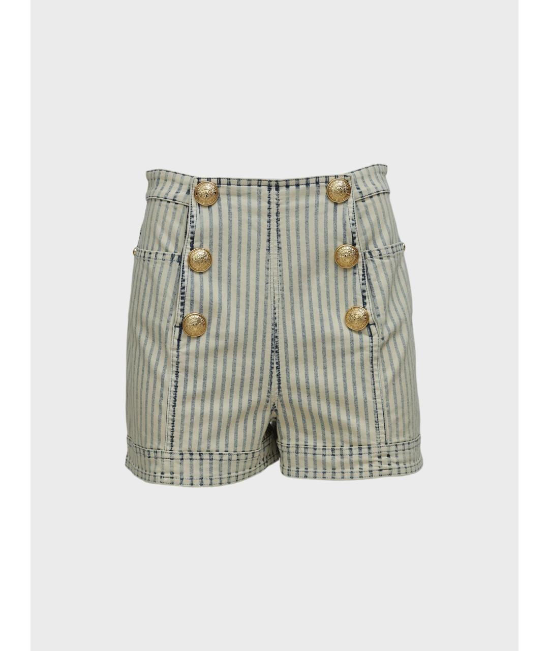 BALMAIN Мульти хлопковые шорты, фото 4