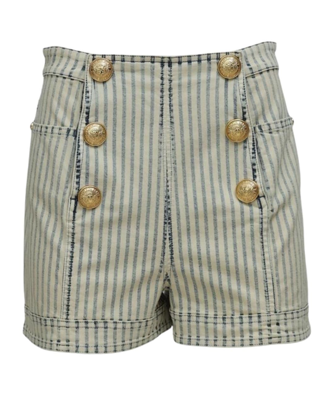 BALMAIN Мульти хлопковые шорты, фото 1