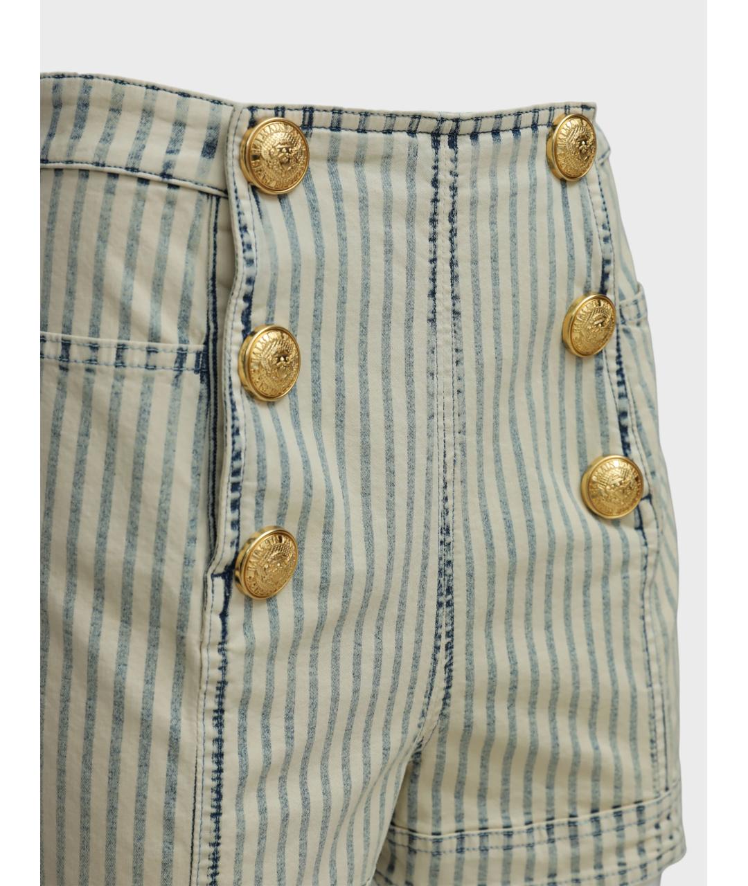 BALMAIN Мульти хлопковые шорты, фото 3