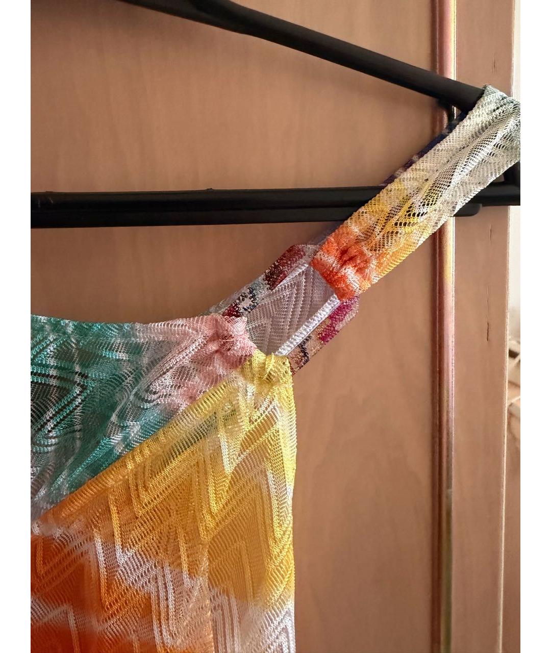 MISSONI Мульти вискозное платье, фото 4