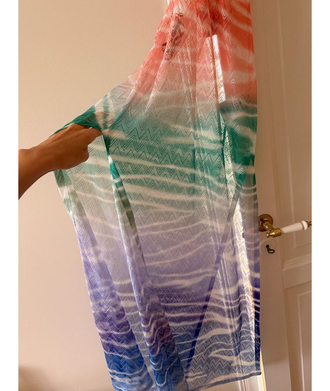 MISSONI Мульти вискозное платье, фото 3