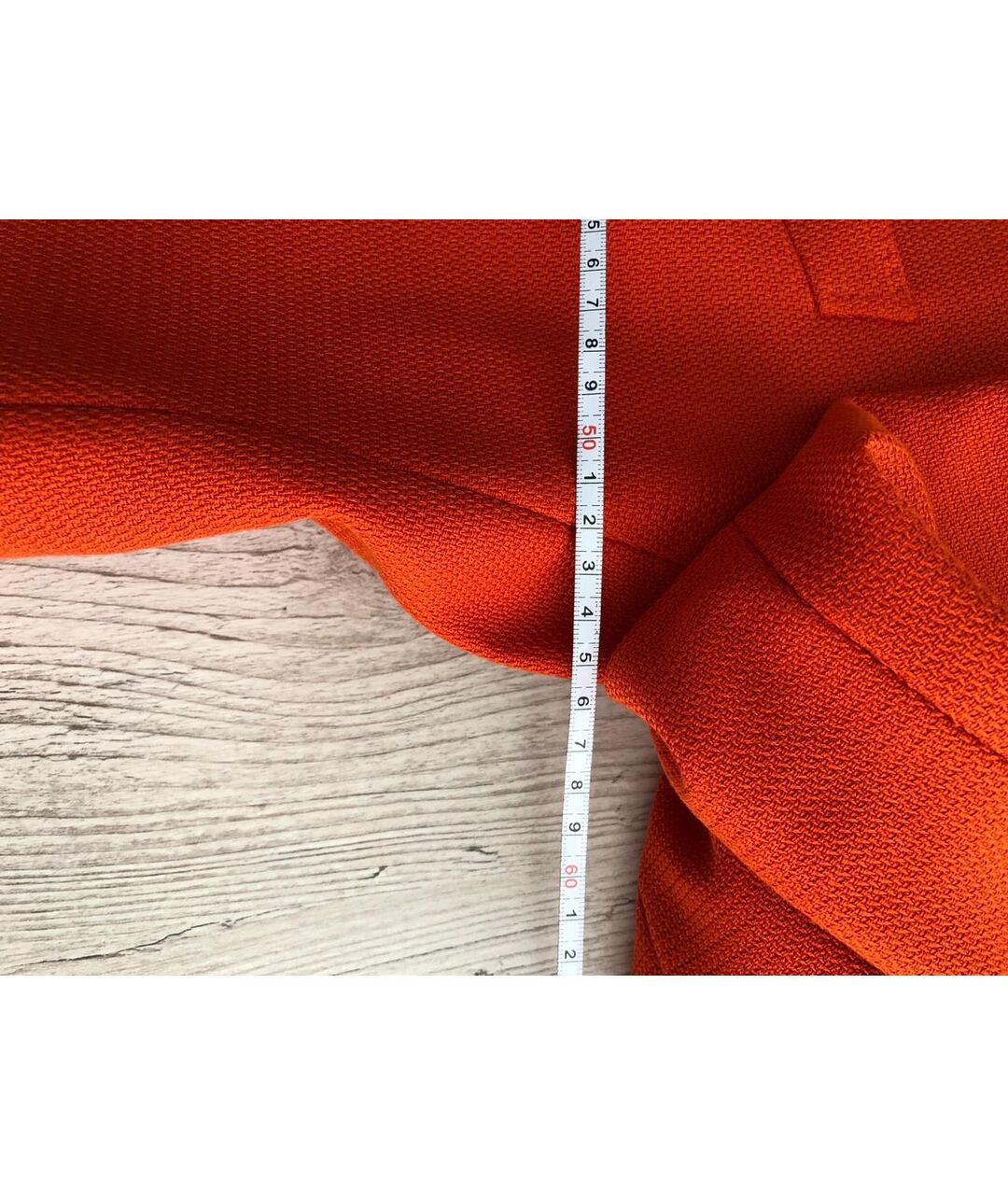 SALVATORE FERRAGAMO Оранжевый хлопковый пиджак, фото 4