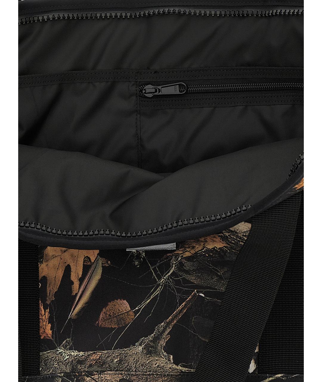 CARHARTT WIP Коричневая синтетическая сумка тоут, фото 4