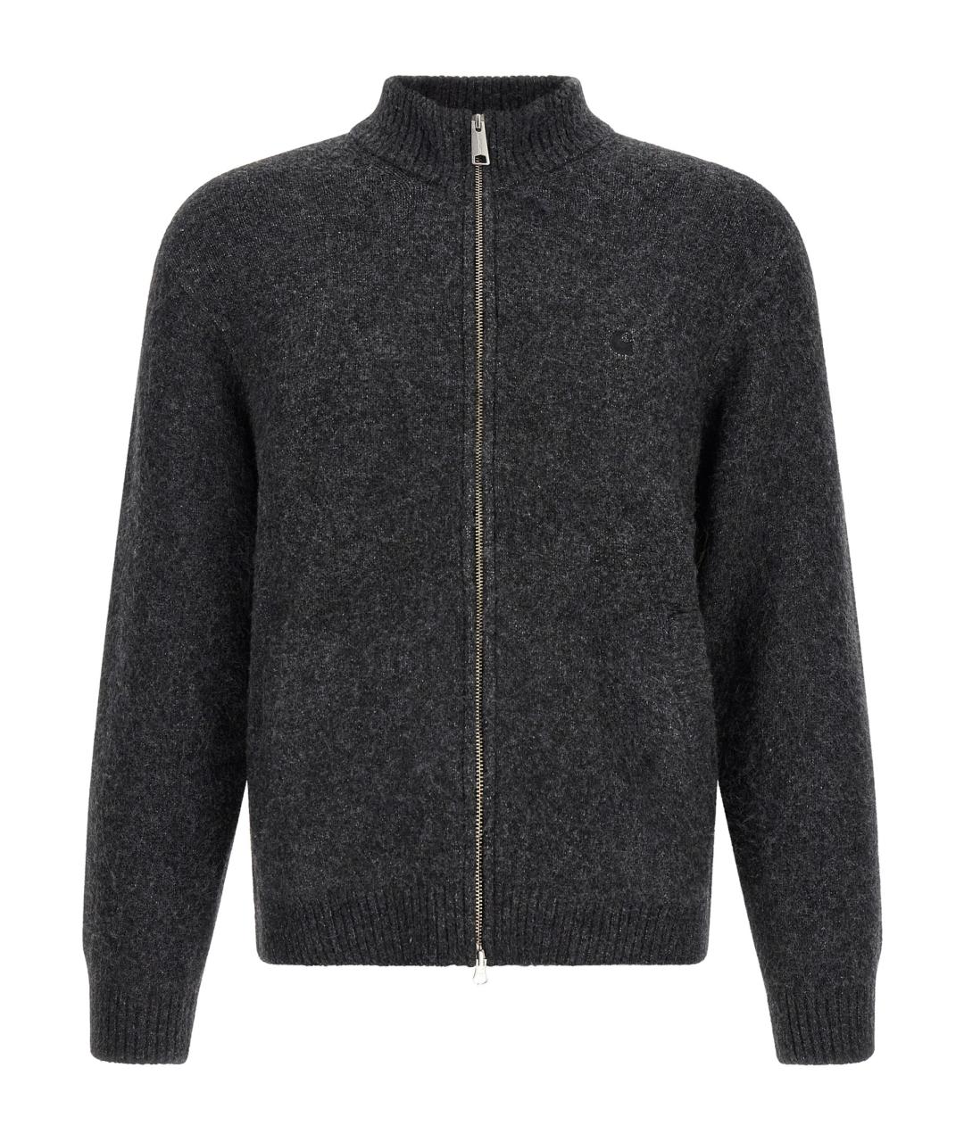 CARHARTT WIP Серый синтетический кардиган, фото 1