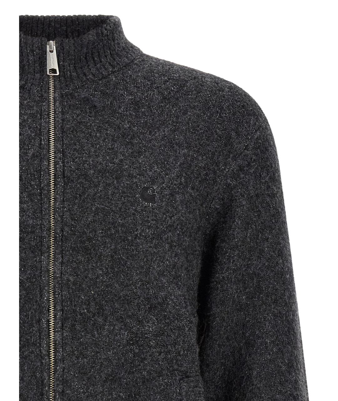 CARHARTT WIP Серый синтетический кардиган, фото 3