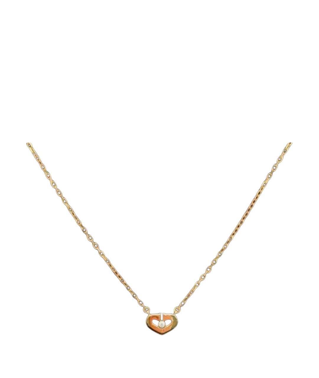 CARTIER Золотое колье из розового золота, фото 1