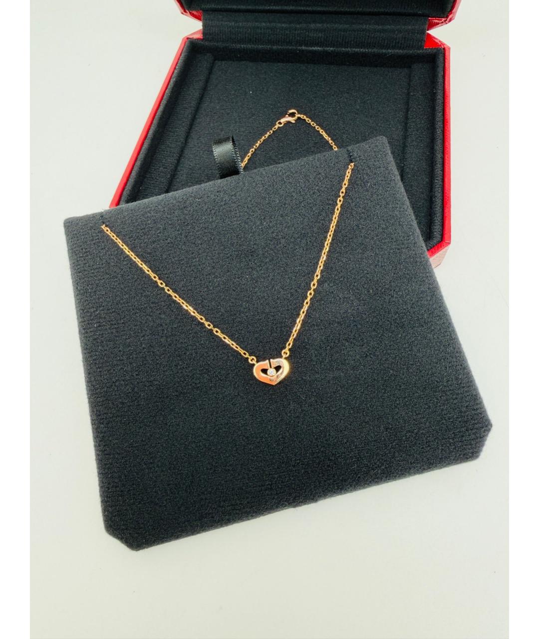 CARTIER Золотое колье из розового золота, фото 5