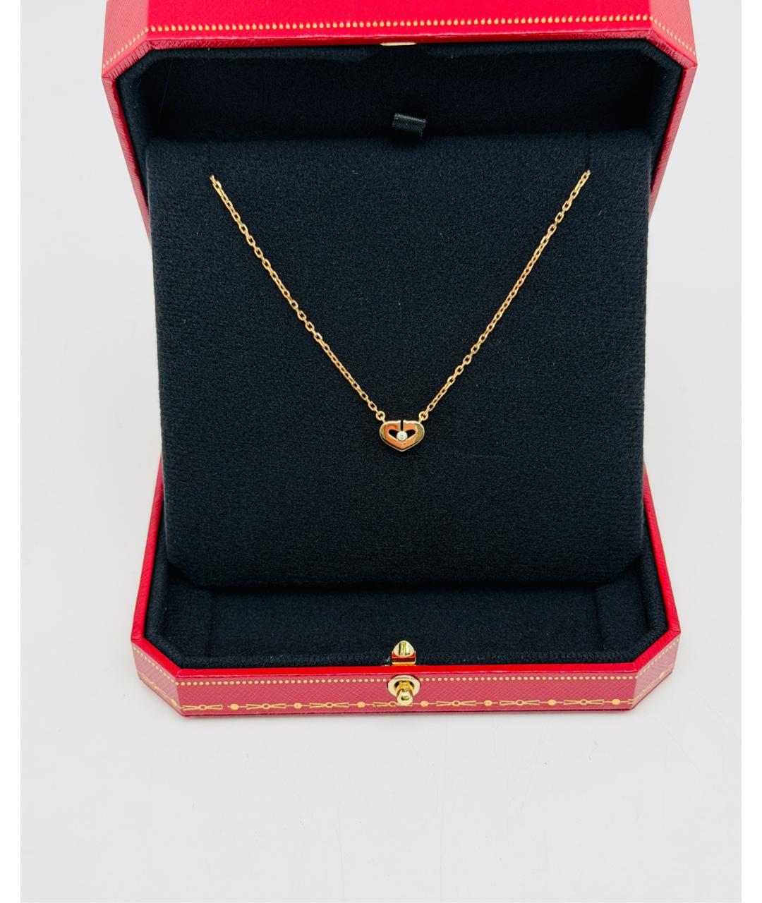 CARTIER Золотое колье из розового золота, фото 7