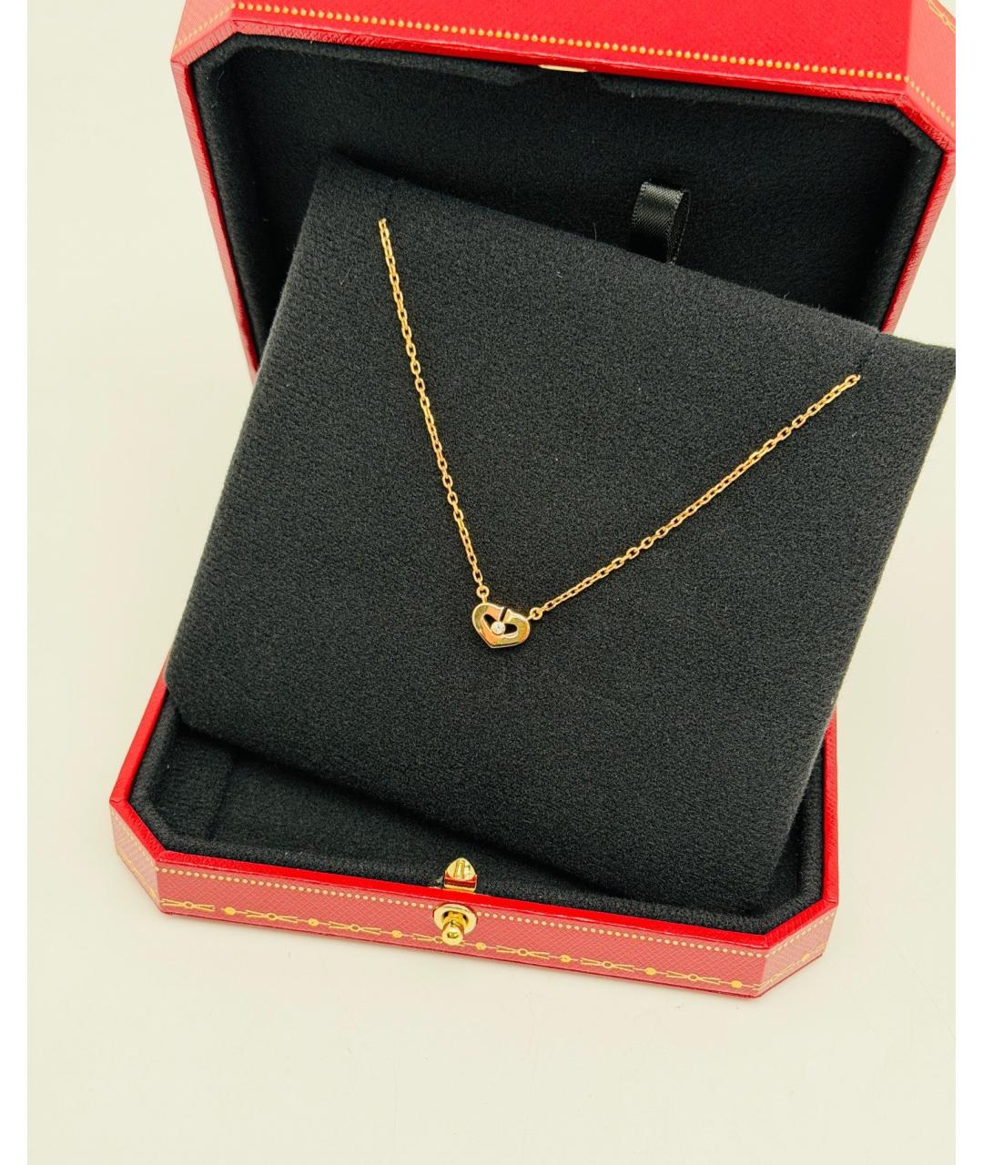 CARTIER Золотое колье из розового золота, фото 6