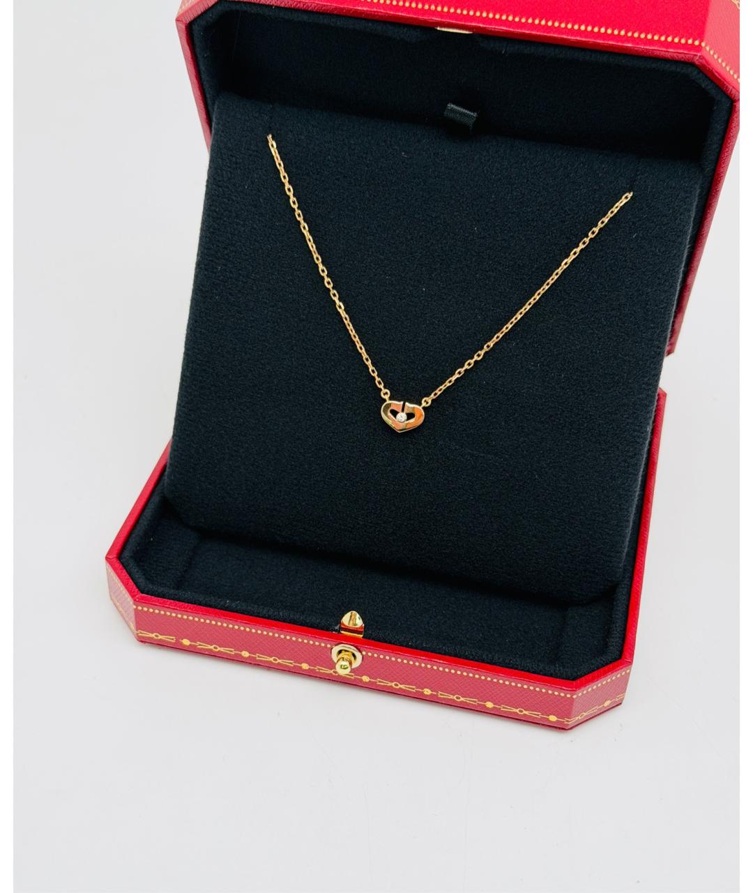 CARTIER Золотое колье из розового золота, фото 3
