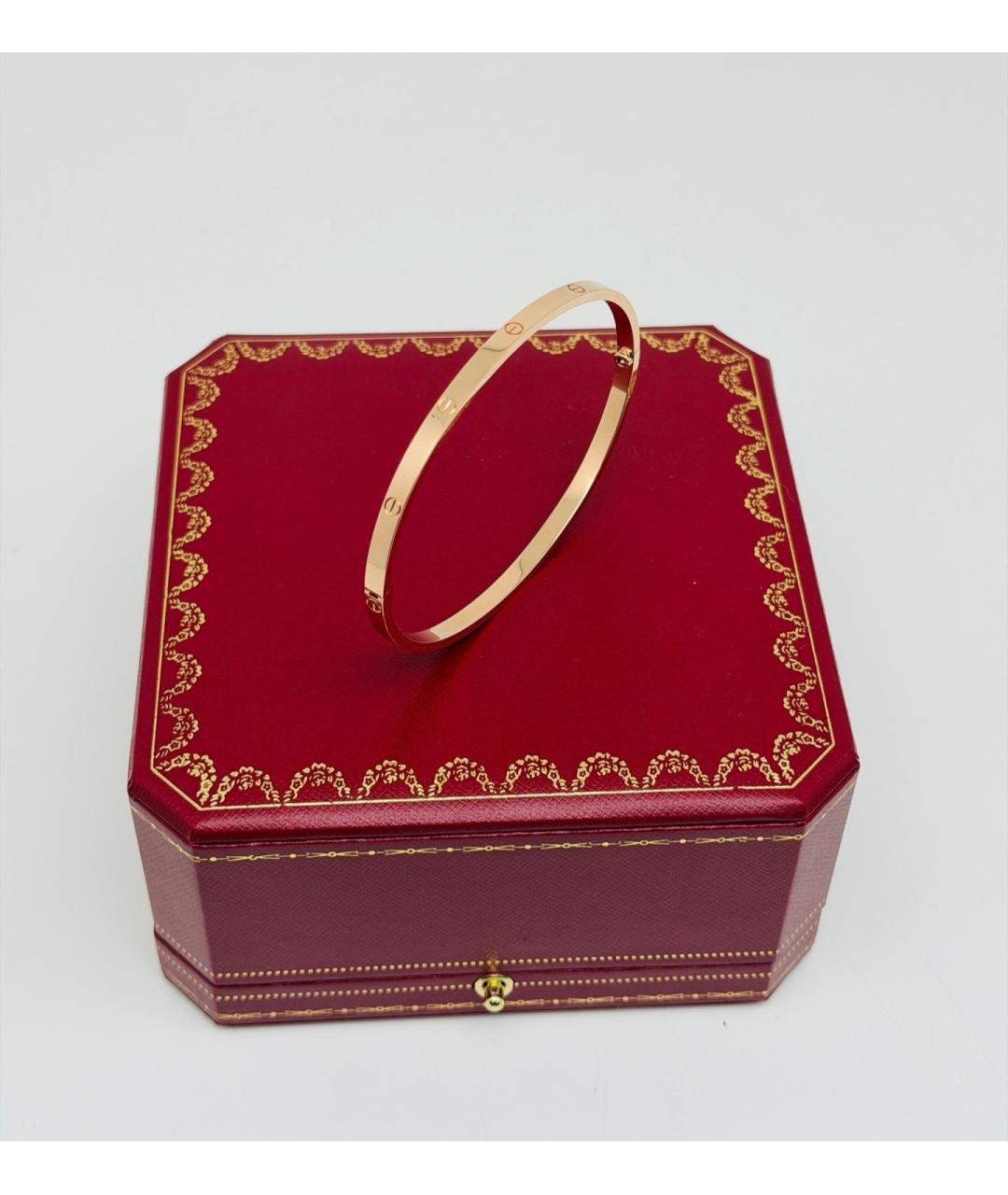 CARTIER Золотой браслет из розового золота, фото 9
