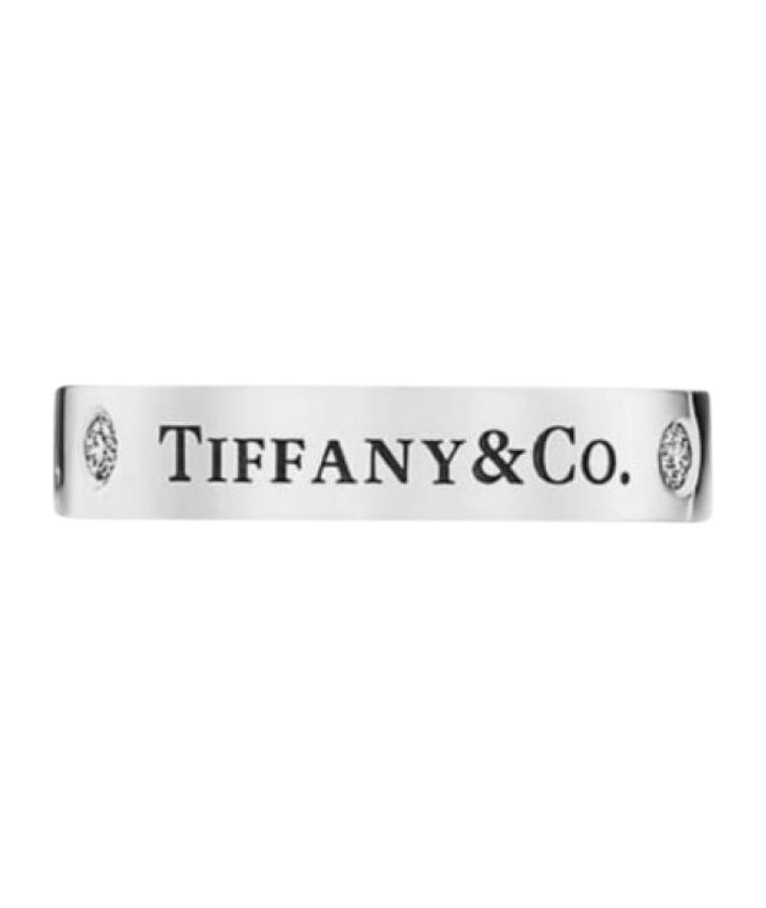 TIFFANY&CO Серебряное платиновое кольцо, фото 1