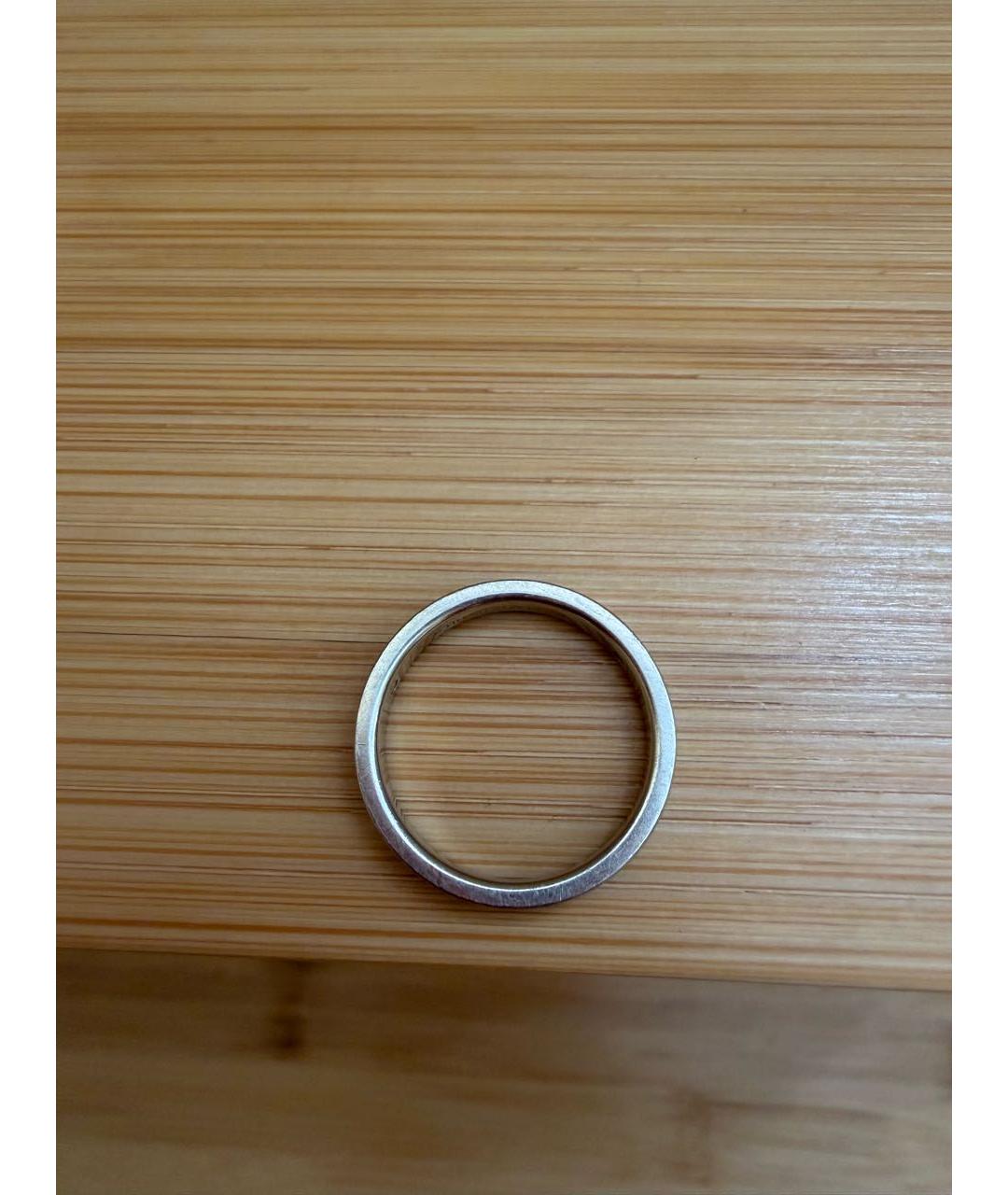 TIFFANY&CO Серебряное платиновое кольцо, фото 3