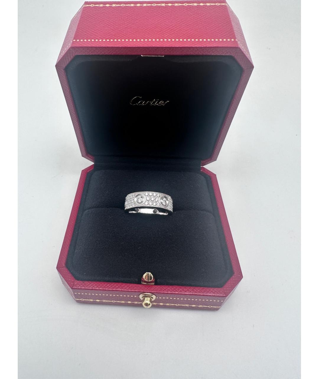 CARTIER Серебряное кольцо из белого золота, фото 2