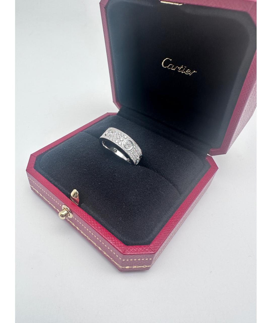 CARTIER Серебряное кольцо из белого золота, фото 3